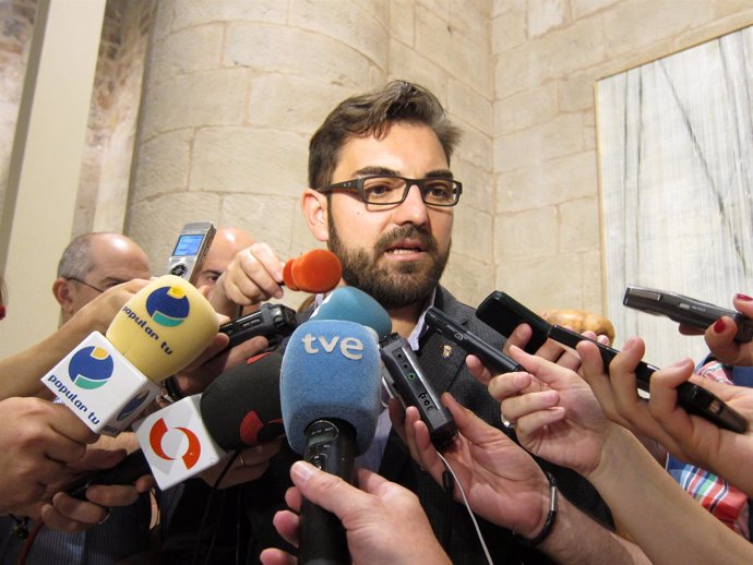 Diego Ubis, portavoz del Grupo Parlamentario de Ciudadanos de La Rioja