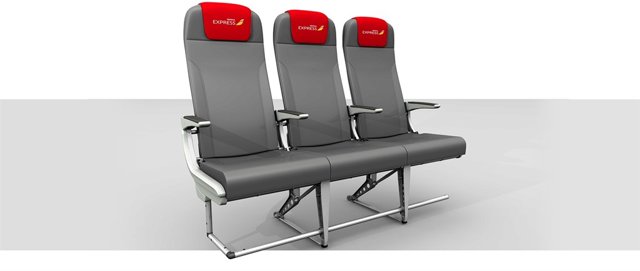 Más espacio y más ligereza en los nuevos asientos de Iberia Express