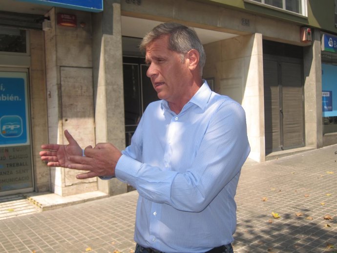 El líder del PP de Barcelona, Alberto Fernández Díaz