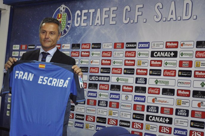 Fran Escribá, presentado como nuevo entrenador del Getafe