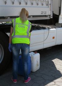 Desmantelan un grupo delictivo que sustraía gasoil a camiones en Totana y lo comercializaba de forma ilícita