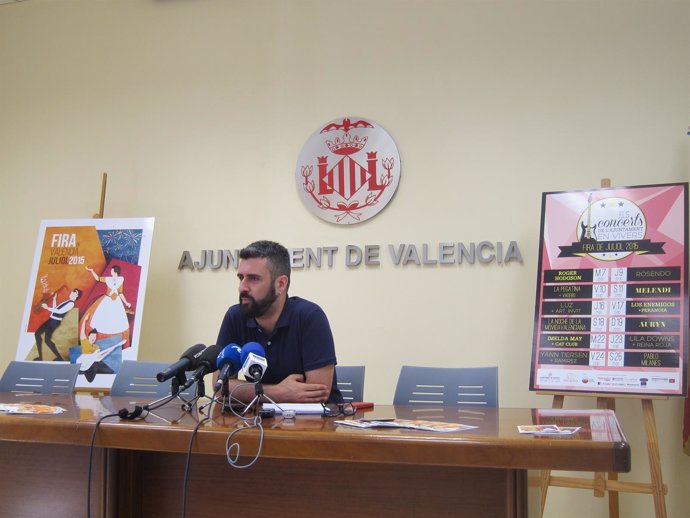 Concejal de Cultura Festiva del Ayuntamiento de Valencia, Pere Fuset