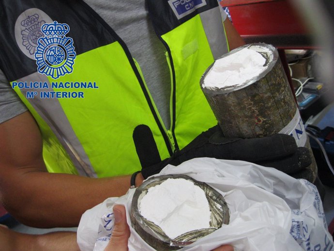 Droga incautada en la 'Operación Vinatu'