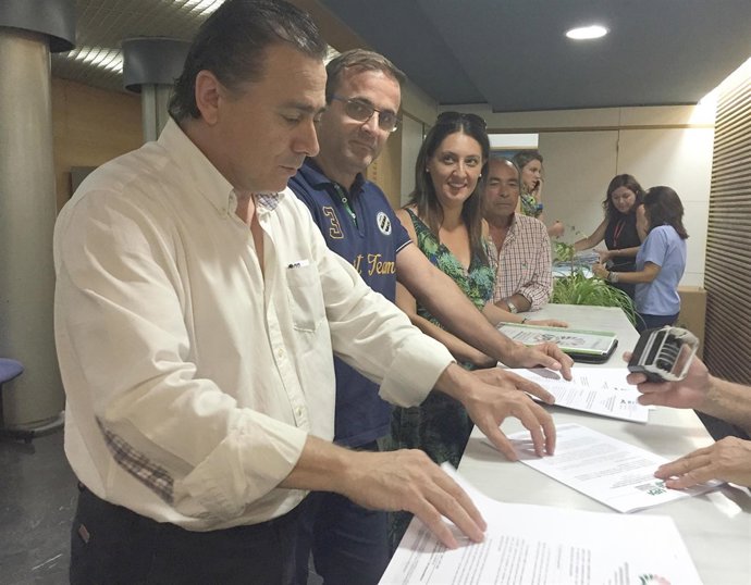 Agustín Rodríguez (UPA) y Fernando Pallarés (Areda) presentado alegaciones