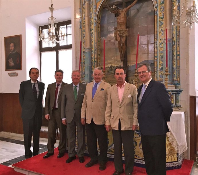 Firma entre Fundación Caja Rural del Sur y Hermandad de la Santa Caridad