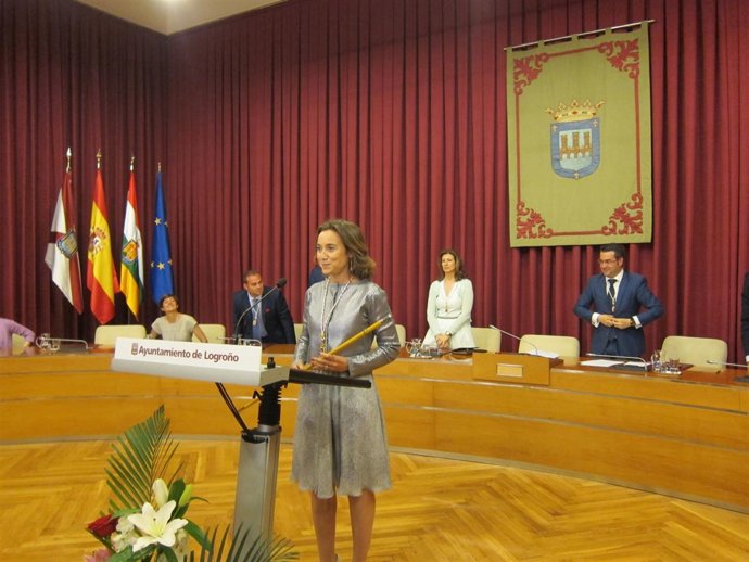 Cuca Gamarra vuelve a ser alcaldesa de Logroño