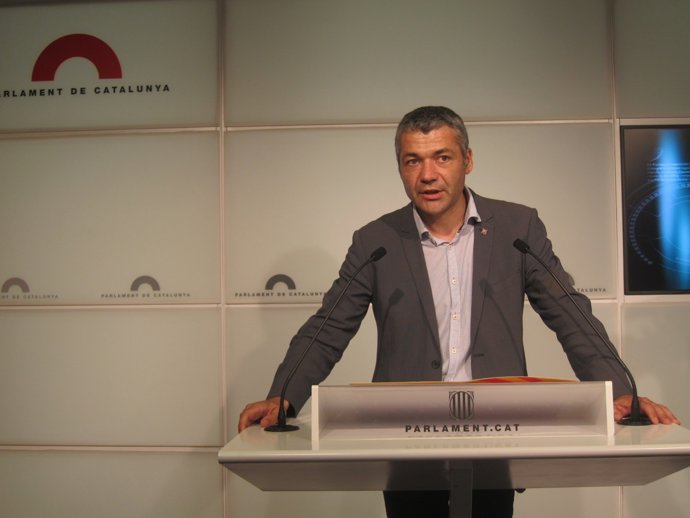 El portavoz adjunto de ERC en el Parlament, Oriol Amorós