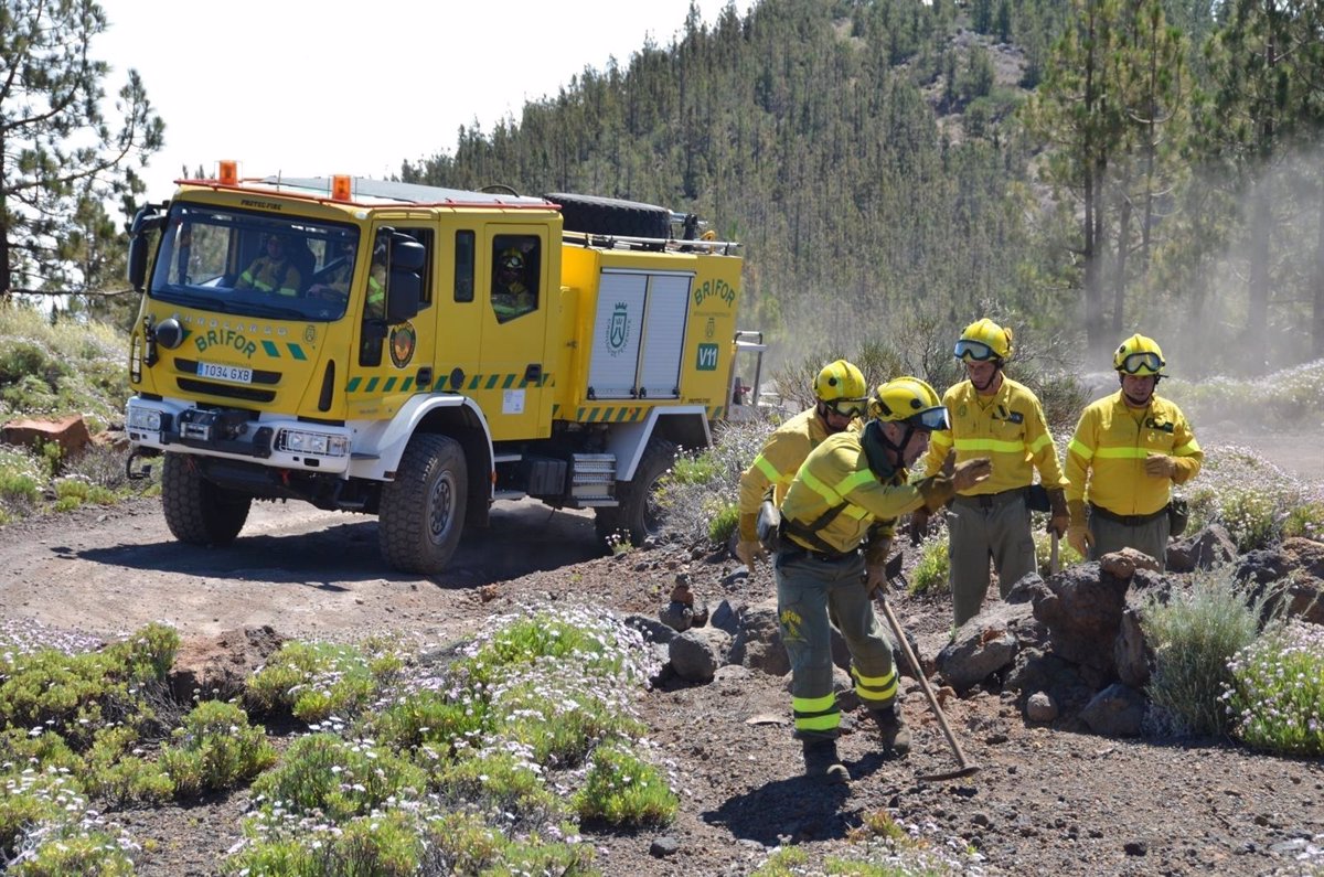 Se Declara Un Incendio Forestal En Orticosa Tenerife