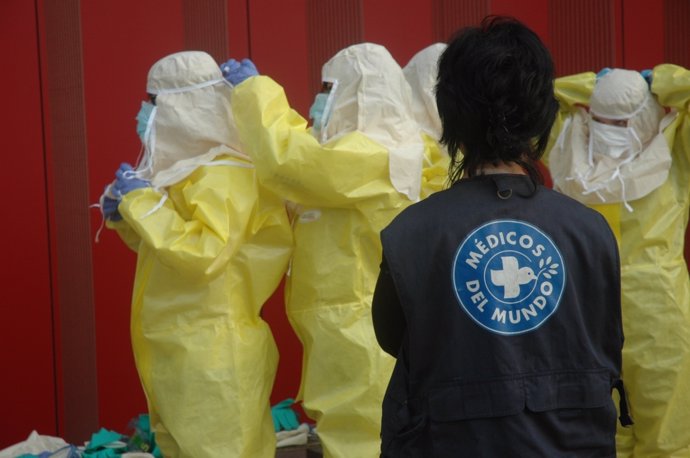 Personal de Médicos del Mundo, preparados para atender casos de ébola