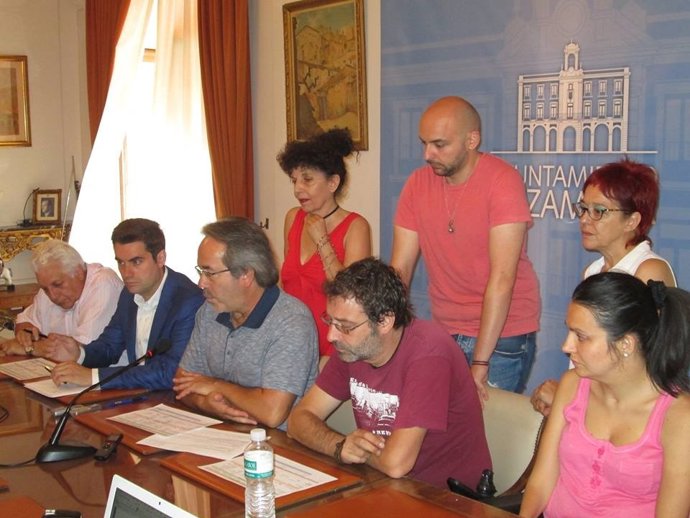 Concejales del equipo de Gobierno del Ayuntamiento de Zamora