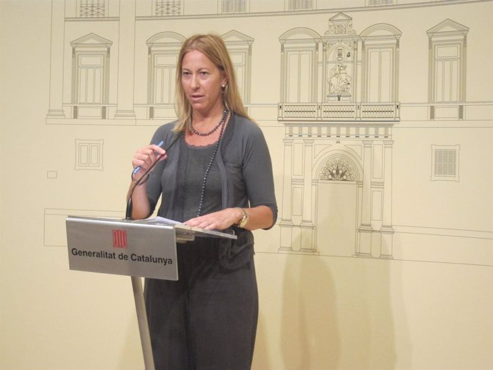 La vicepresidenta Neus Munté