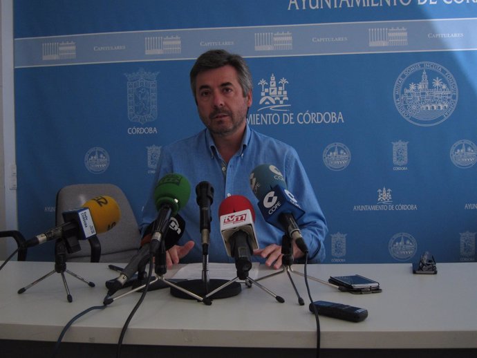 Miguel Ángel Torrico en una rueda de prensa el pasado mayo en el Ayuntamiento