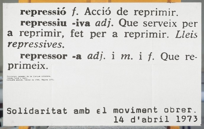 Exposición 'Del segon origen. Arts a Catalunya 1950-1977' en el Mnac