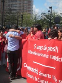 Los urbanos que acusaron al 'casteller' de los disturbios de Can Vies ratifican su versión