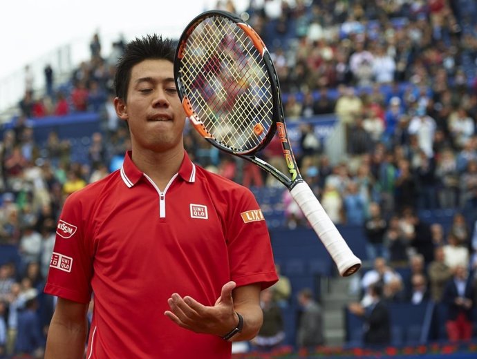 Kei Nishikori en el Conde de Godó