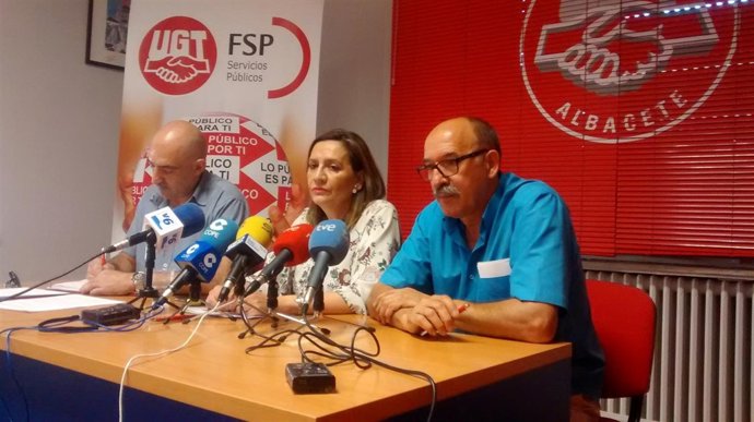 Rueda de prensa de UGT