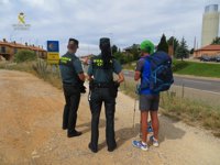 Mayor control en el Camino de Santiago en Verano