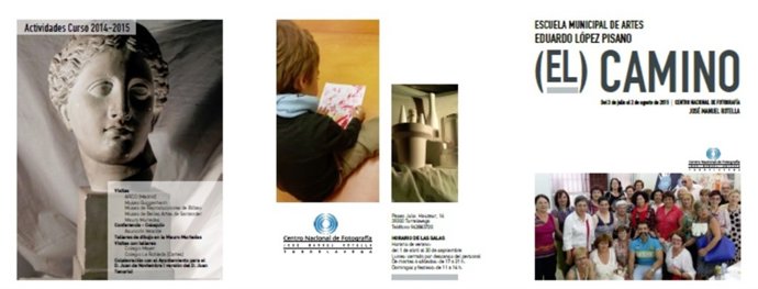 Tríptico de la muestra