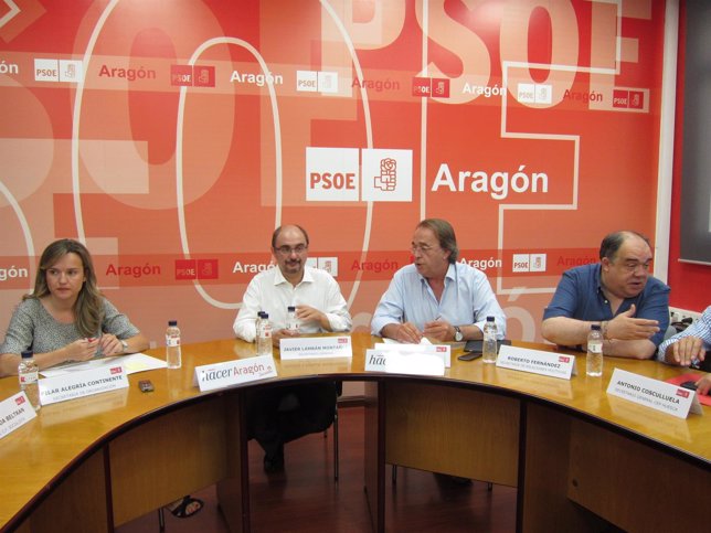 Reunión de la Comisión Ejecutiva Regional del PSOE-Aragón esta tarde