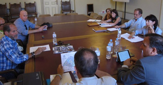 Reunión entre representantes de Turismoto y el Ayuntamiento de Valladolid