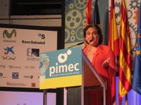 Colau ante empresarios: promover la actividad económica es una prioridad