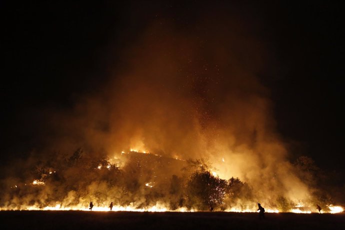 Fuego forestal en California