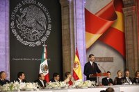 Felipe VI concluye su viaje a México con sensación de "haber acercado mucho más a mexicanos y españoles"