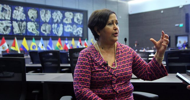 La presidenta del Consejo Nacional Electoral (CNE), Tibisay Lucena