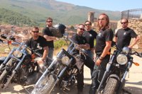 Los 'SIN Riders' recalan en la provincia para concienciar sobre la incompatibilidad del alcohol y la conducción