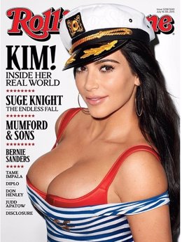Kim kardashian portada rolling stone