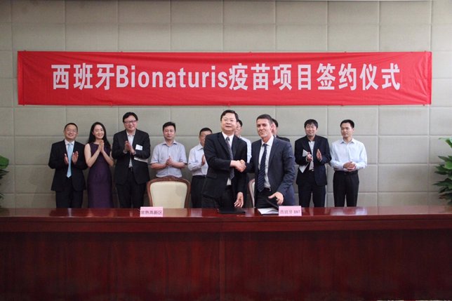 Bionaturis firma un acuerdo estratégico para su desembarco empresarial en China