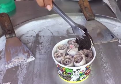Galleta representación veneno Helado frito a la plancha: El helado artesanal más viral de las redes  sociales