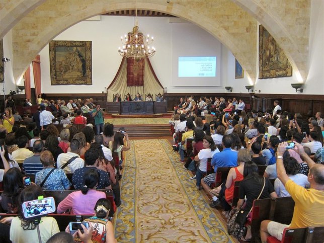  Inauguración De Los Cursos De Lengua Y Cultura Españolas En La USAL