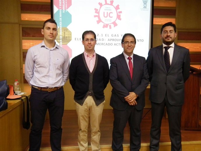 Carlos Cabrero, Raúl Husillos, José Francisco González y Francisco Valdés