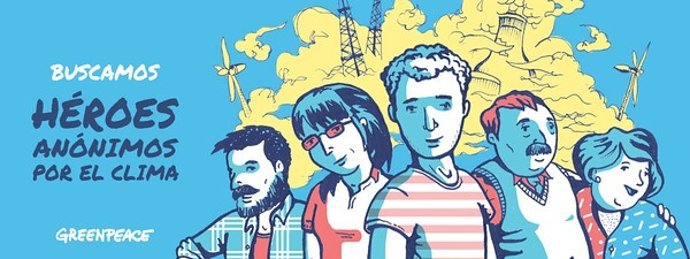 Héroes anónimos por el clima