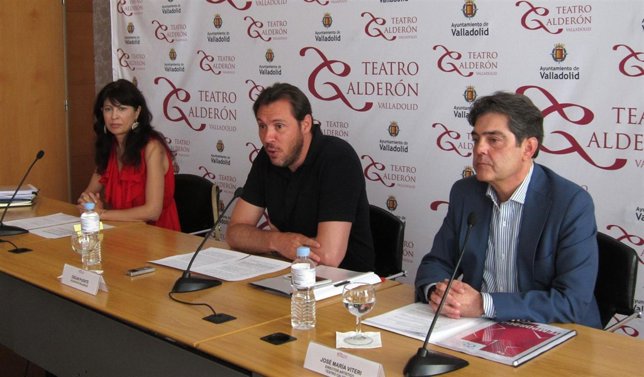 Ana Redondo, Óscar Puente y José María Viteri en el Teatro Calderón