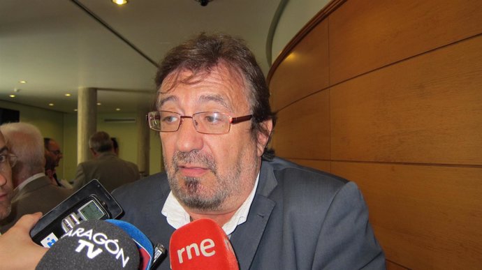 El secretario general de CC.OO. En Aragón, Julián Buey