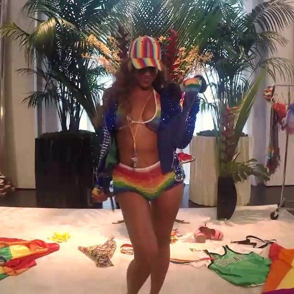 Beyoncé loca por el orgullo en Instagram