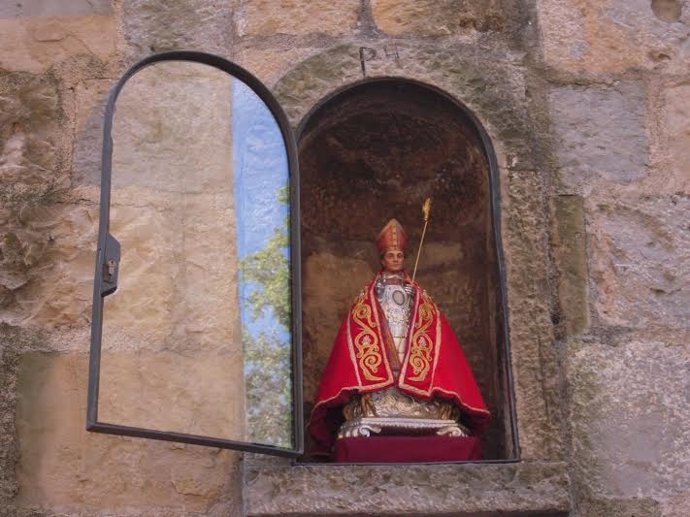 Hornacina de San Fermín.