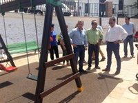 Finalizan en Frigiliana las obras en la plaza de las Tres Culturas