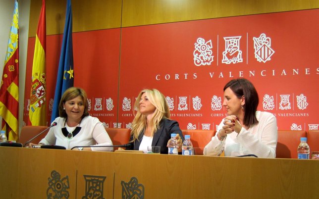 Bonig, Ortiz y Català en rueda de prensa