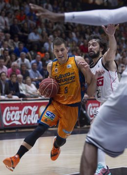 Valencia Basket vs Real Madrid Baloncesto, Nemanja Nedović, Sergio LLull