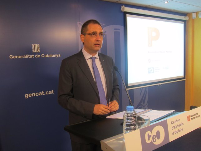 El director del Centro de Estudios de Opinión (CEO), Jordi Argelaguet