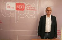 Rueda (UPyD) achaca la situación de su partido a la división interna y a la "imagen antipática" de Rosa Díez