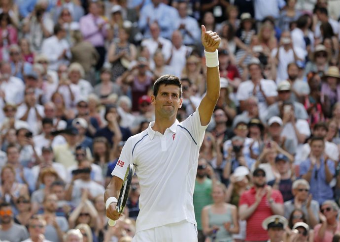 El tenista serbio y número uno del mundo, Novak Djokovic