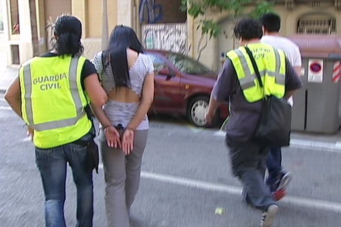 Operación contra la mafia china en Barcelona