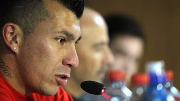 El jugador chileno Gary Medel