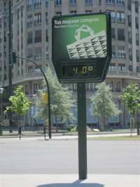 Alerta naranja por altas temperaturas