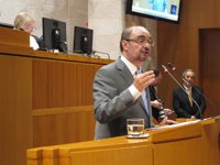 Javier Lambán toma posesión como presidente del Gobierno de Aragón