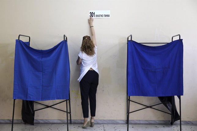 Preparativos referéndum Grecia